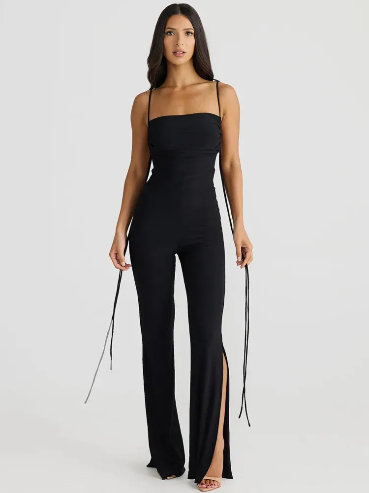 Rebeca® | Backless and sleeveless jumpsuit