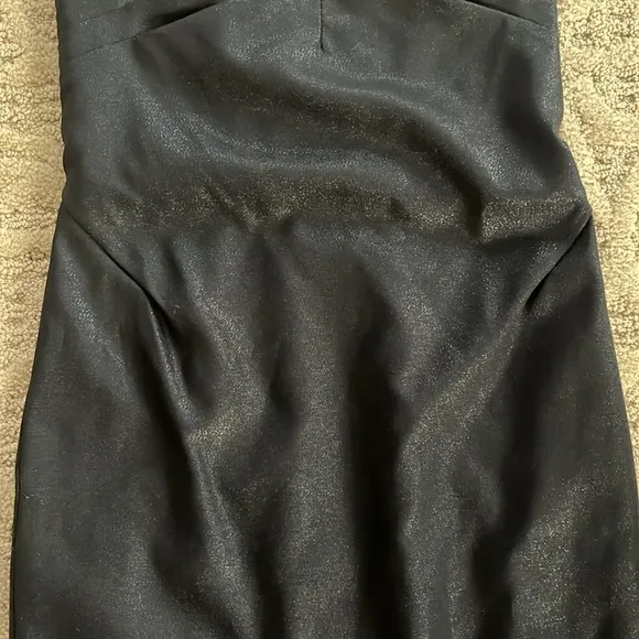 Robert Rodriguez Strapless Black Cocktail Dress Size 2