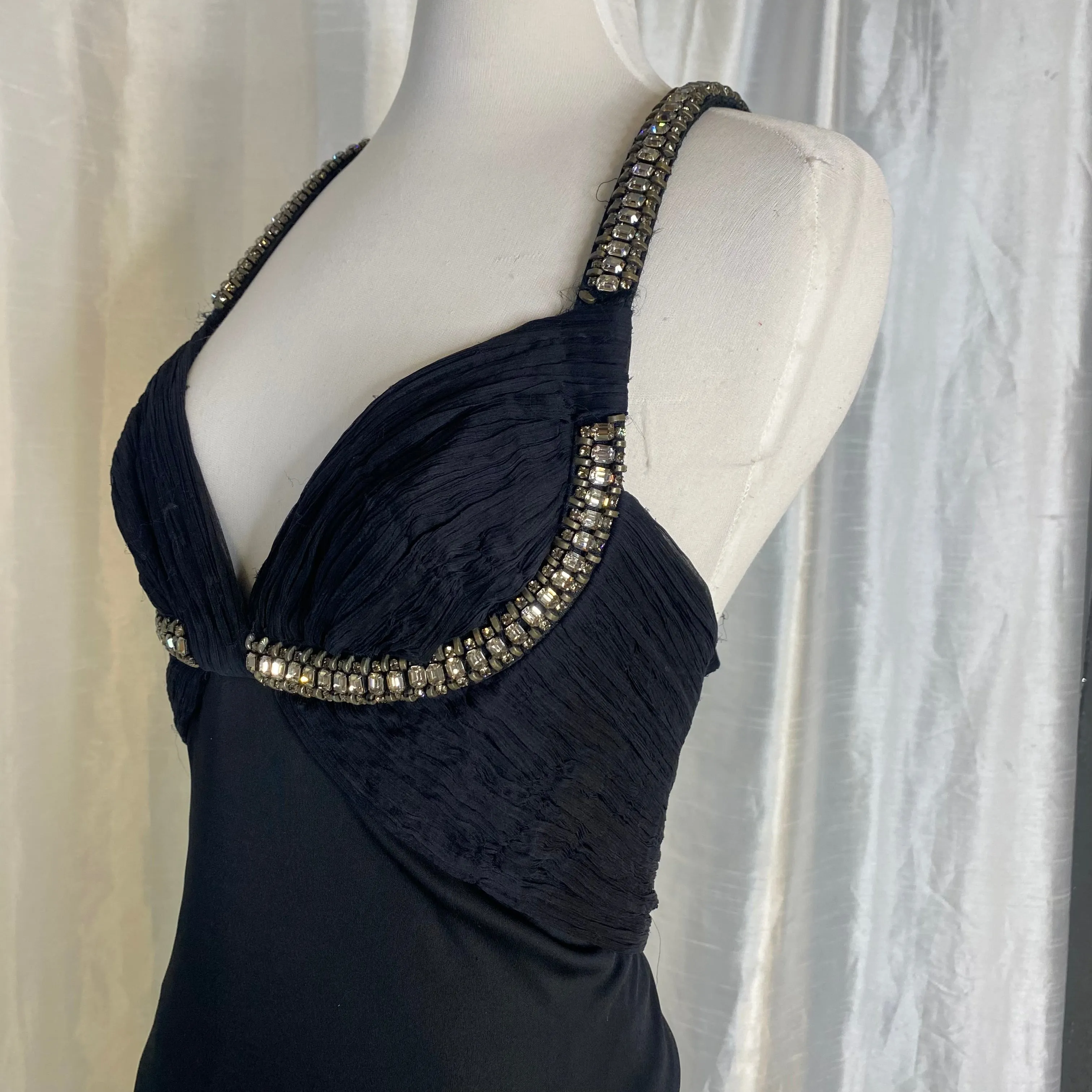 ROBERTO CAVALLI Vintage Long Gown Black Size 2