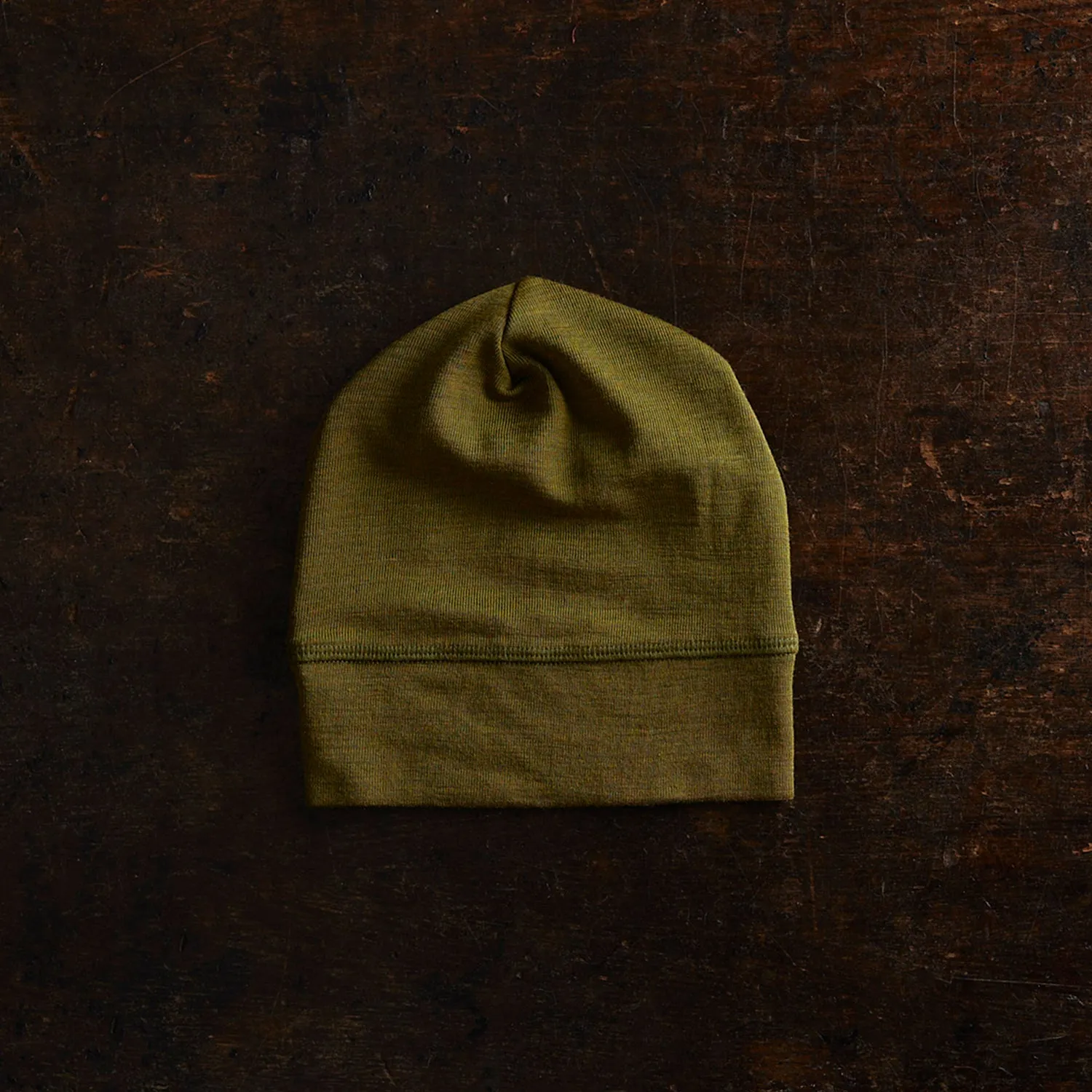 Rook Baby & Kids Beanie - Merino Wool & Silk - Seaweed