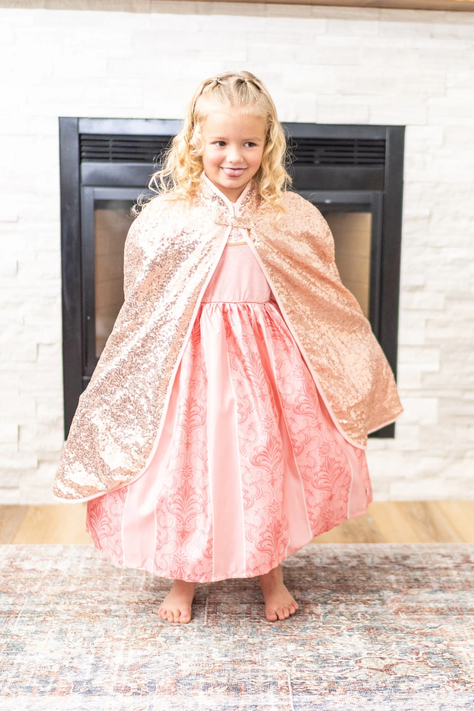 Rose Shimmer Cloak