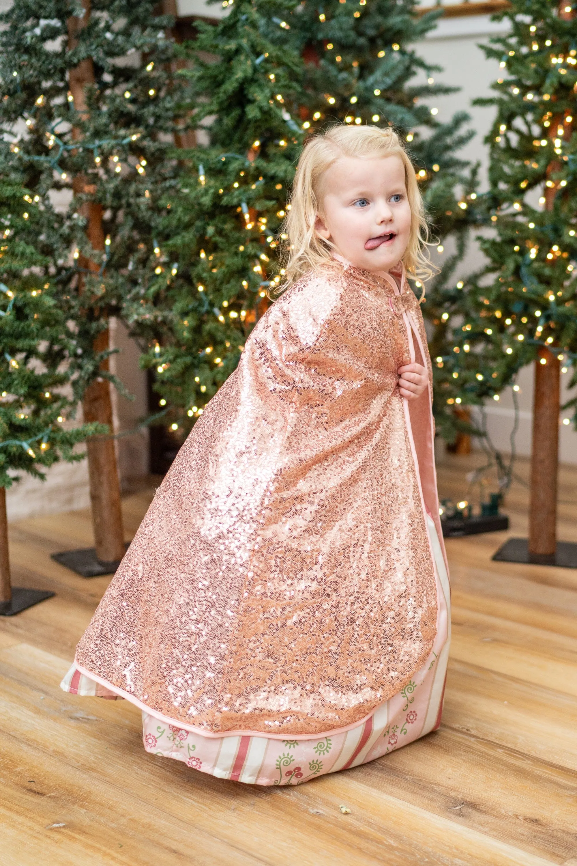 Rose Shimmer Cloak