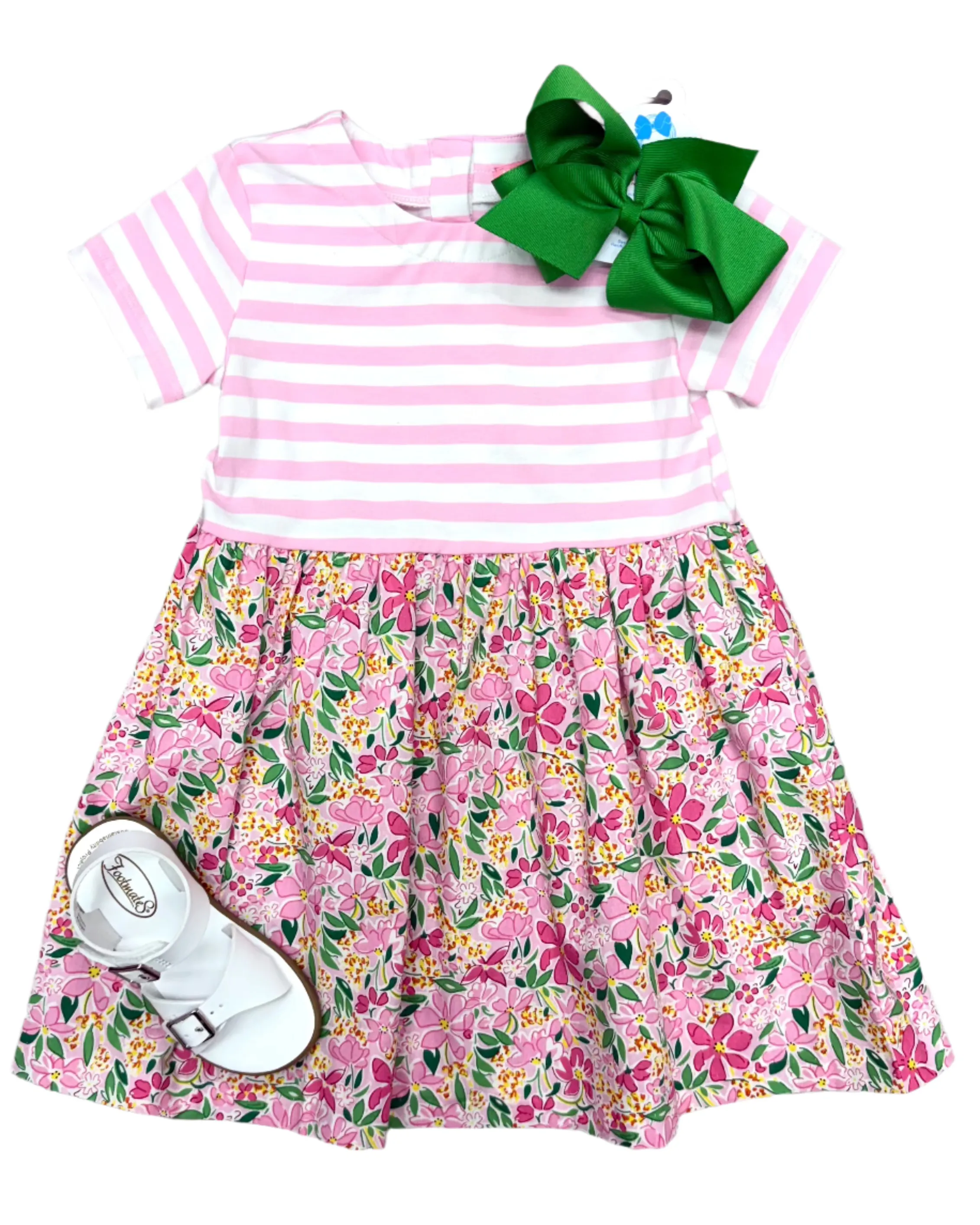Rosie Dress - Frangipani Pink