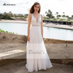 Roycebridal Lakshmigown Off White Wedding Dress Beach Summer