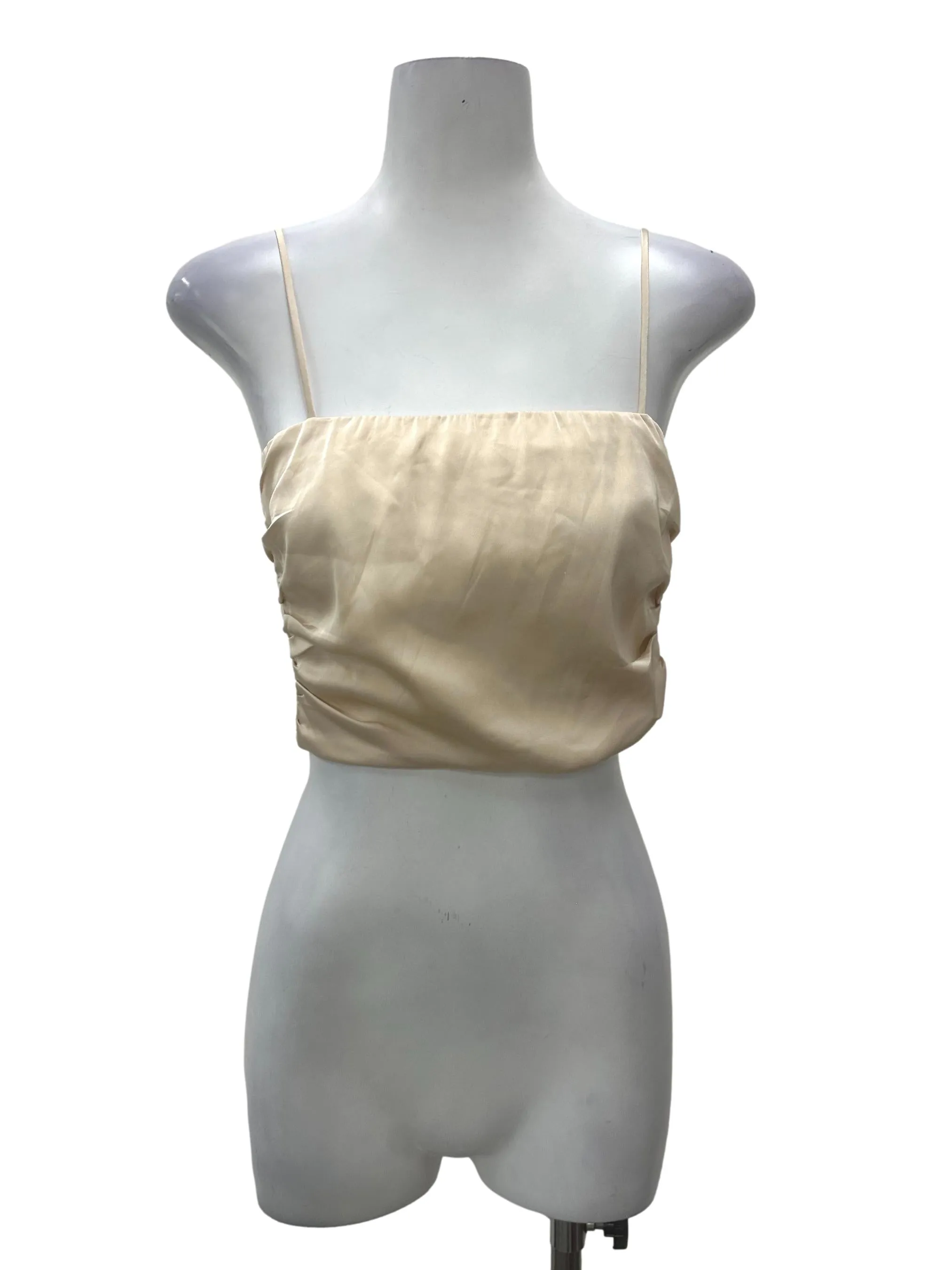 Satin Crop Top