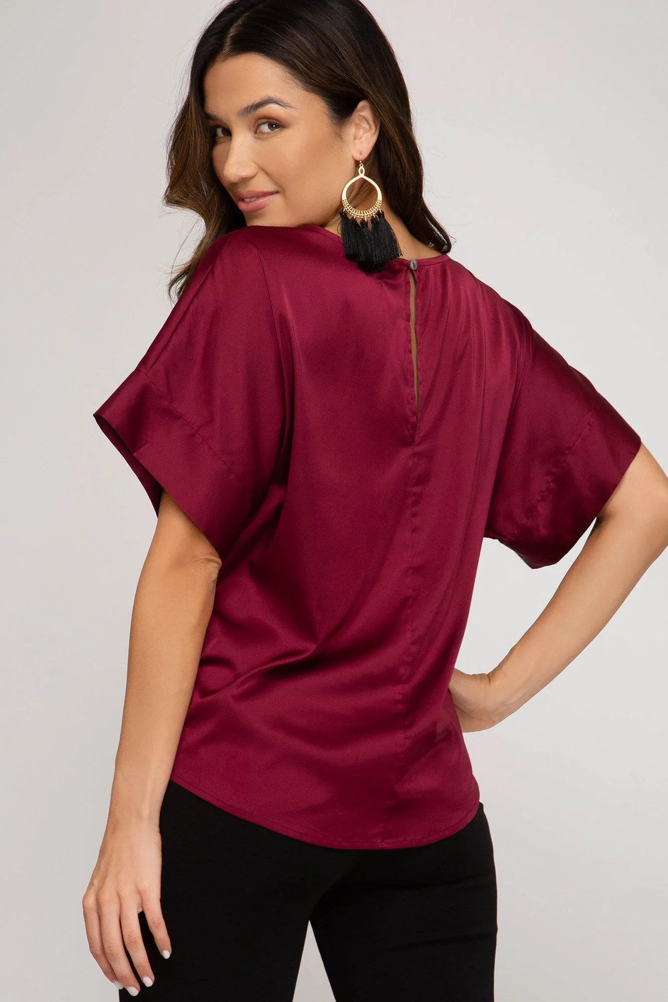 Satin Princess Top
