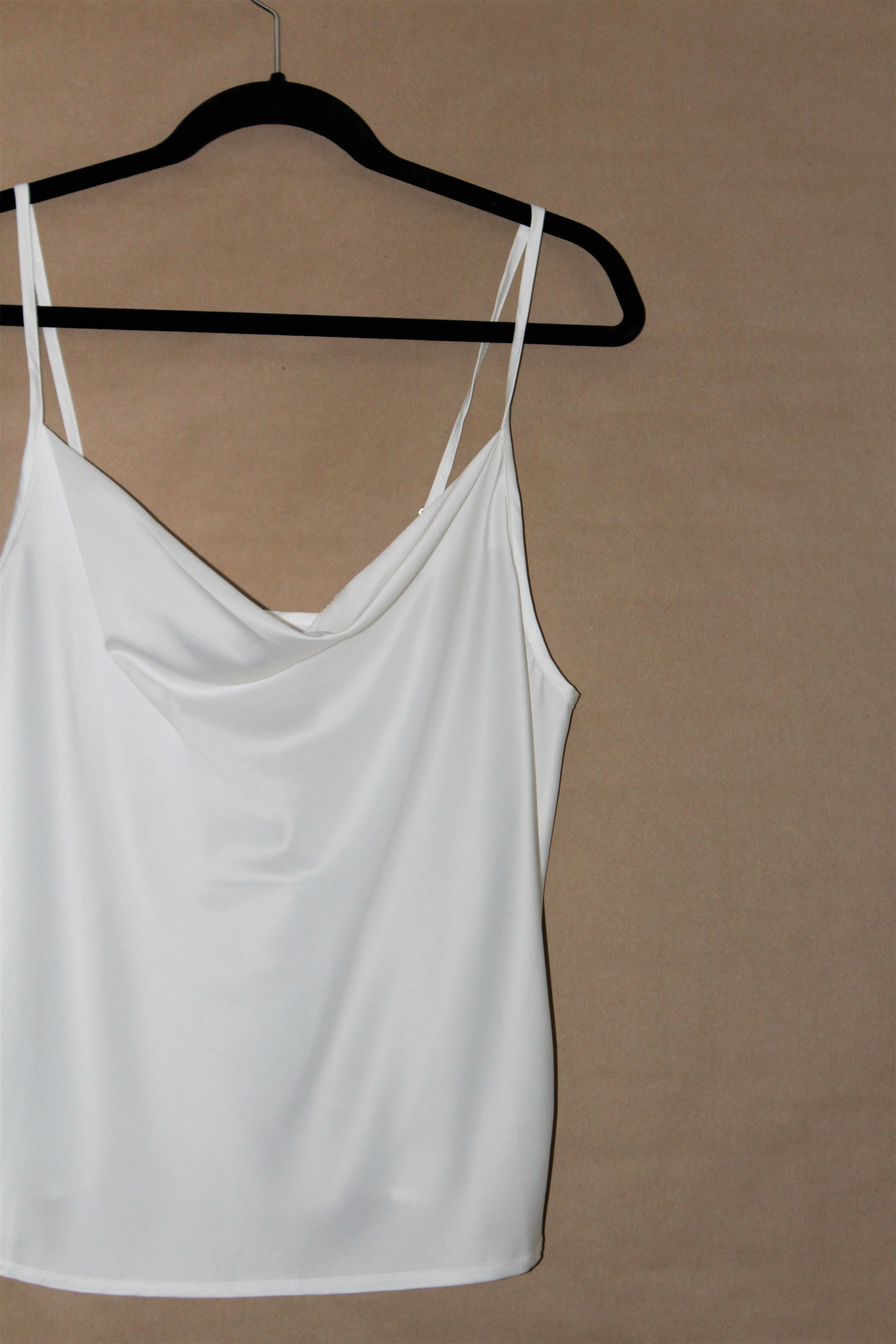 Satin Shawl Neck Cami