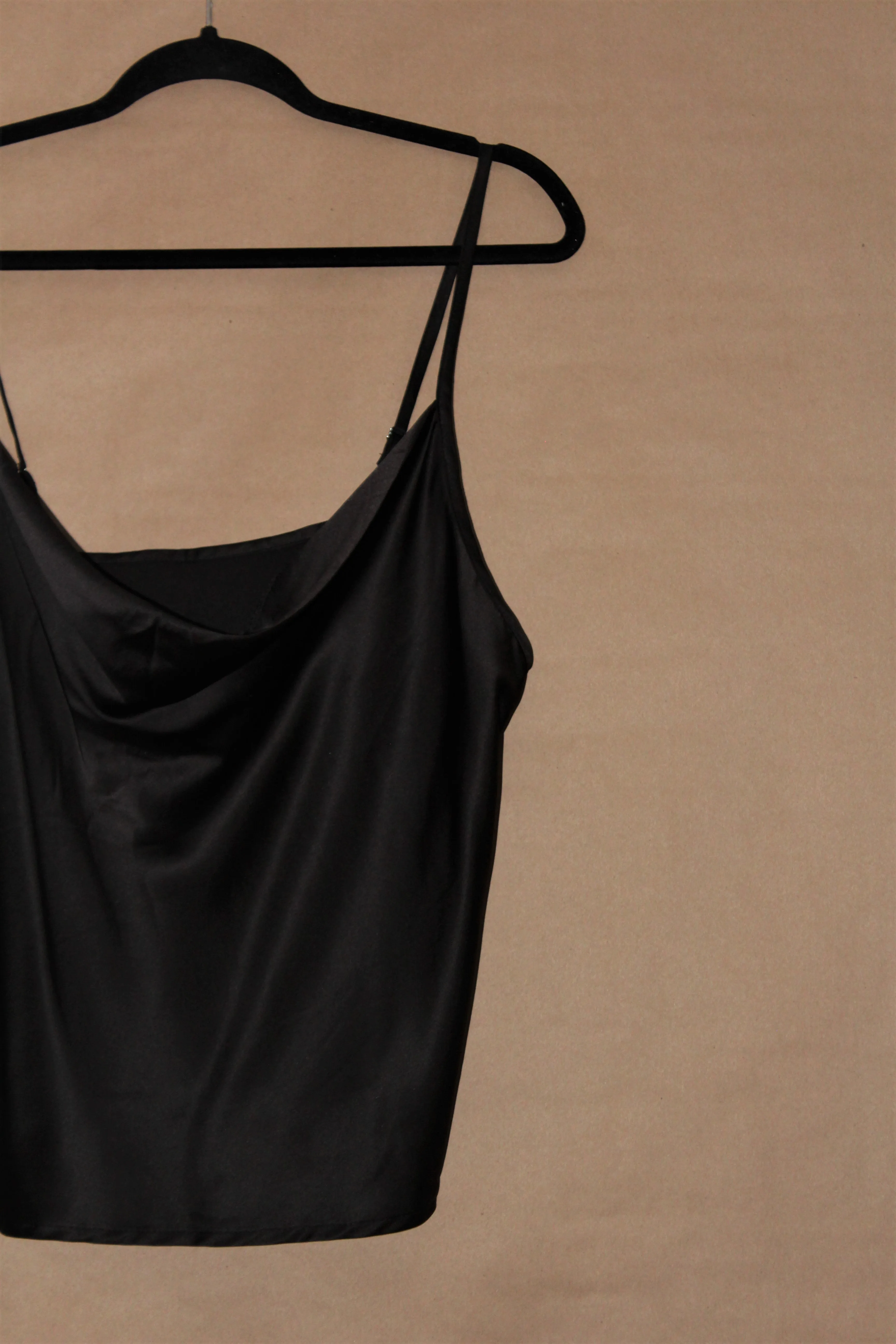 Satin Shawl Neck Cami