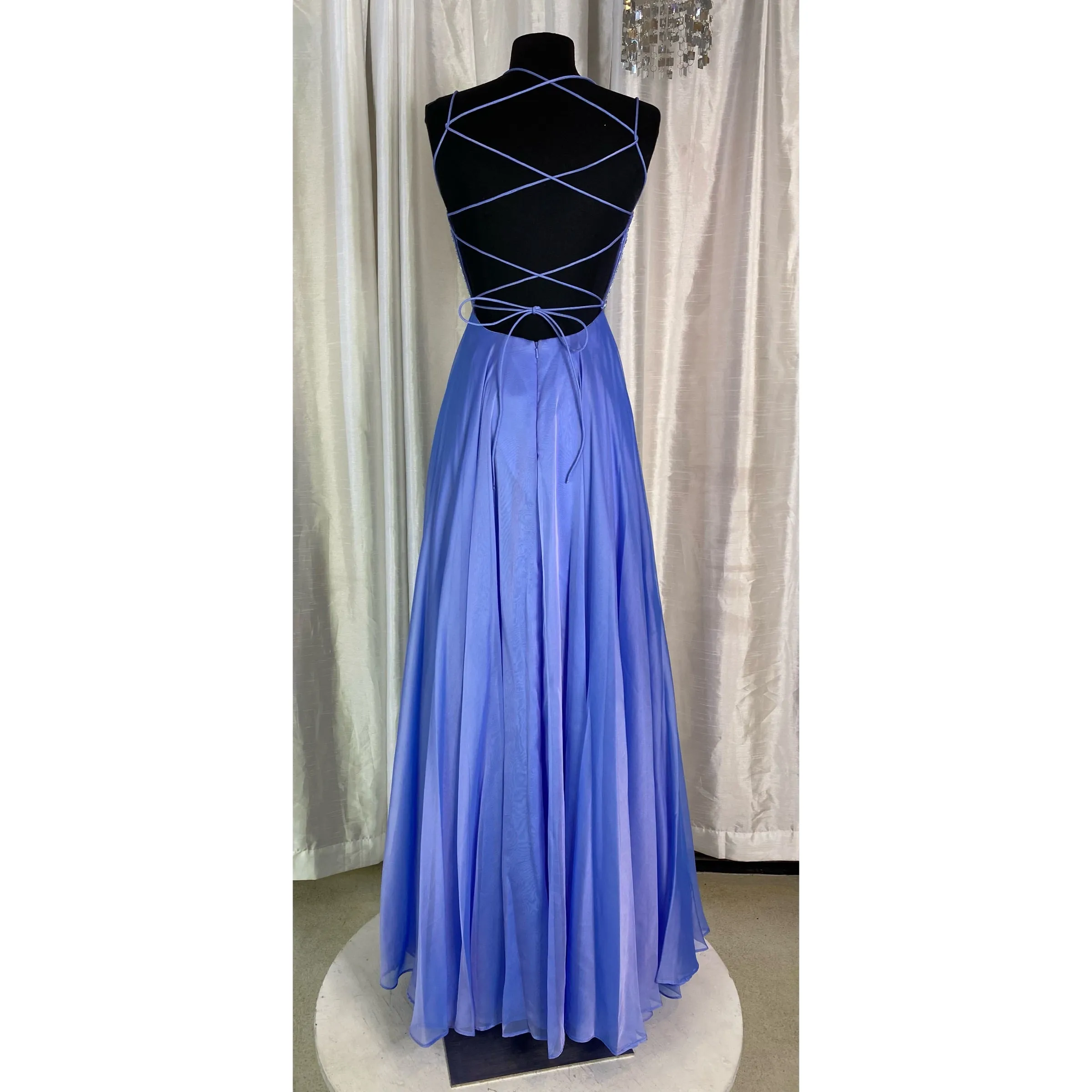 SHERRI HILL Long Gown Light Purple Size 0