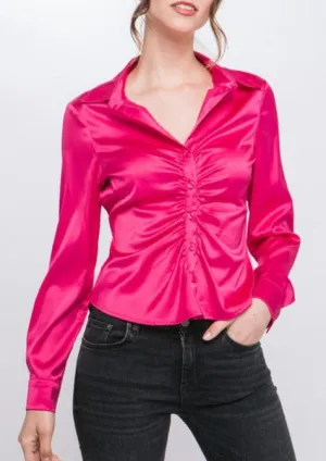 SIENA top (Fuschia)