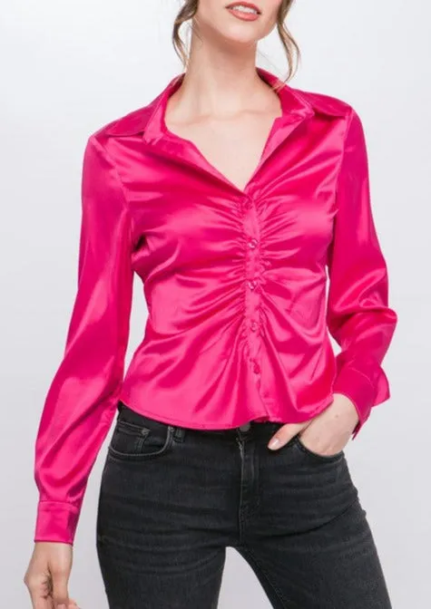 SIENA top (Fuschia)