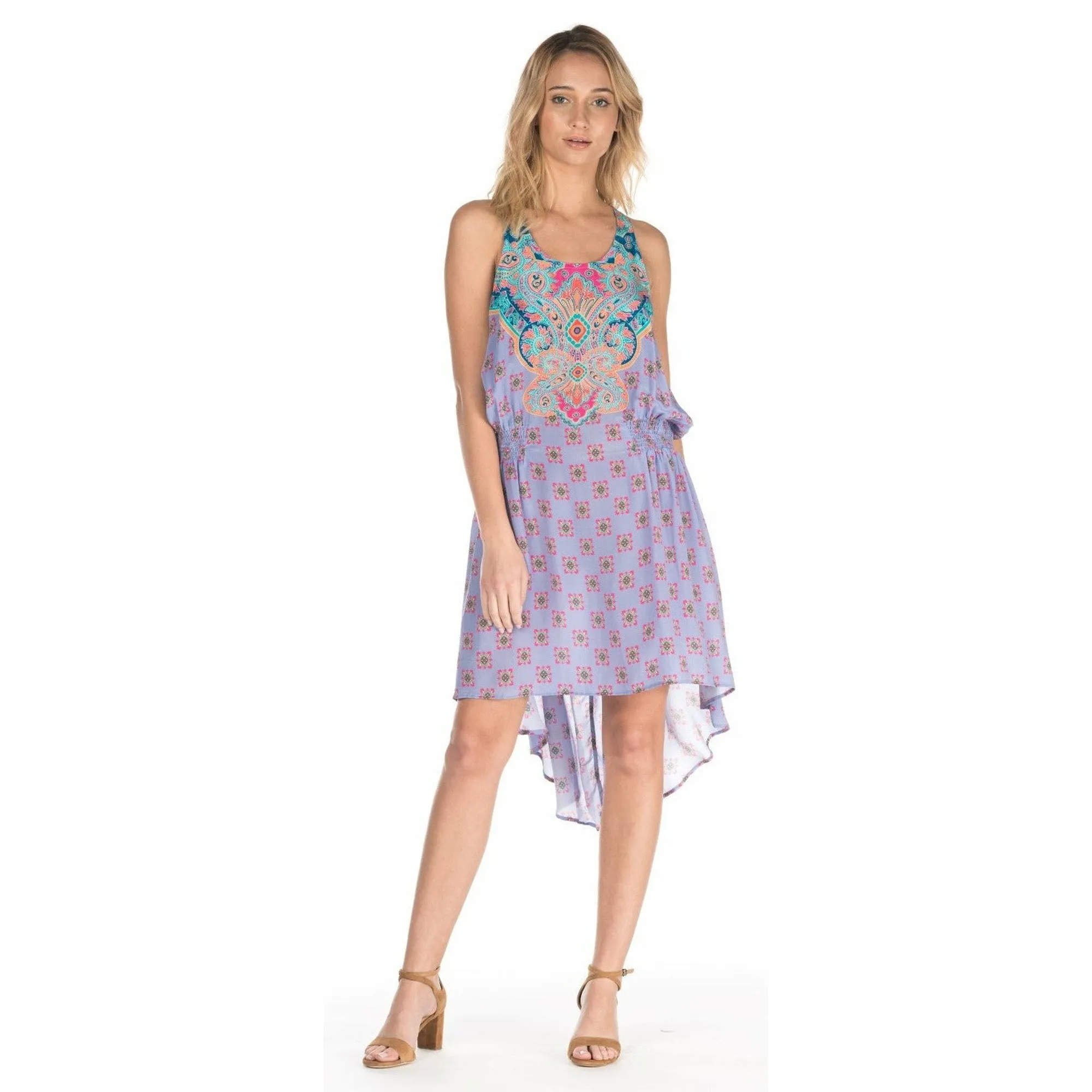 Silk Alexia Lavender Dress
