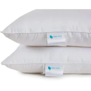 Silk Filled Pillow with Cotton Shell by Mari Ann