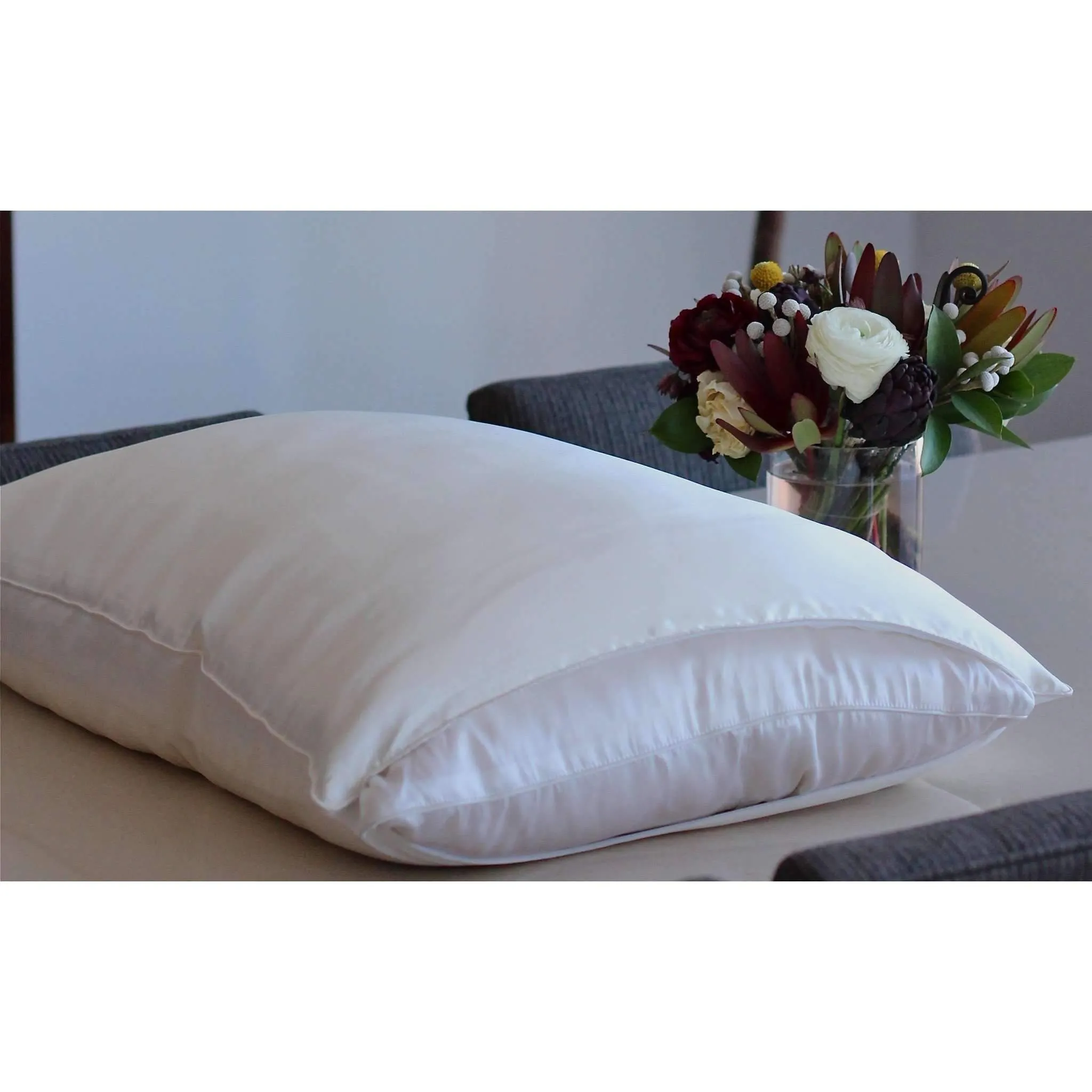 Silk Filled Pillowcase by Mari Ann