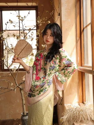 Silk Janelle Magnificent Qipao Cheongsam Top