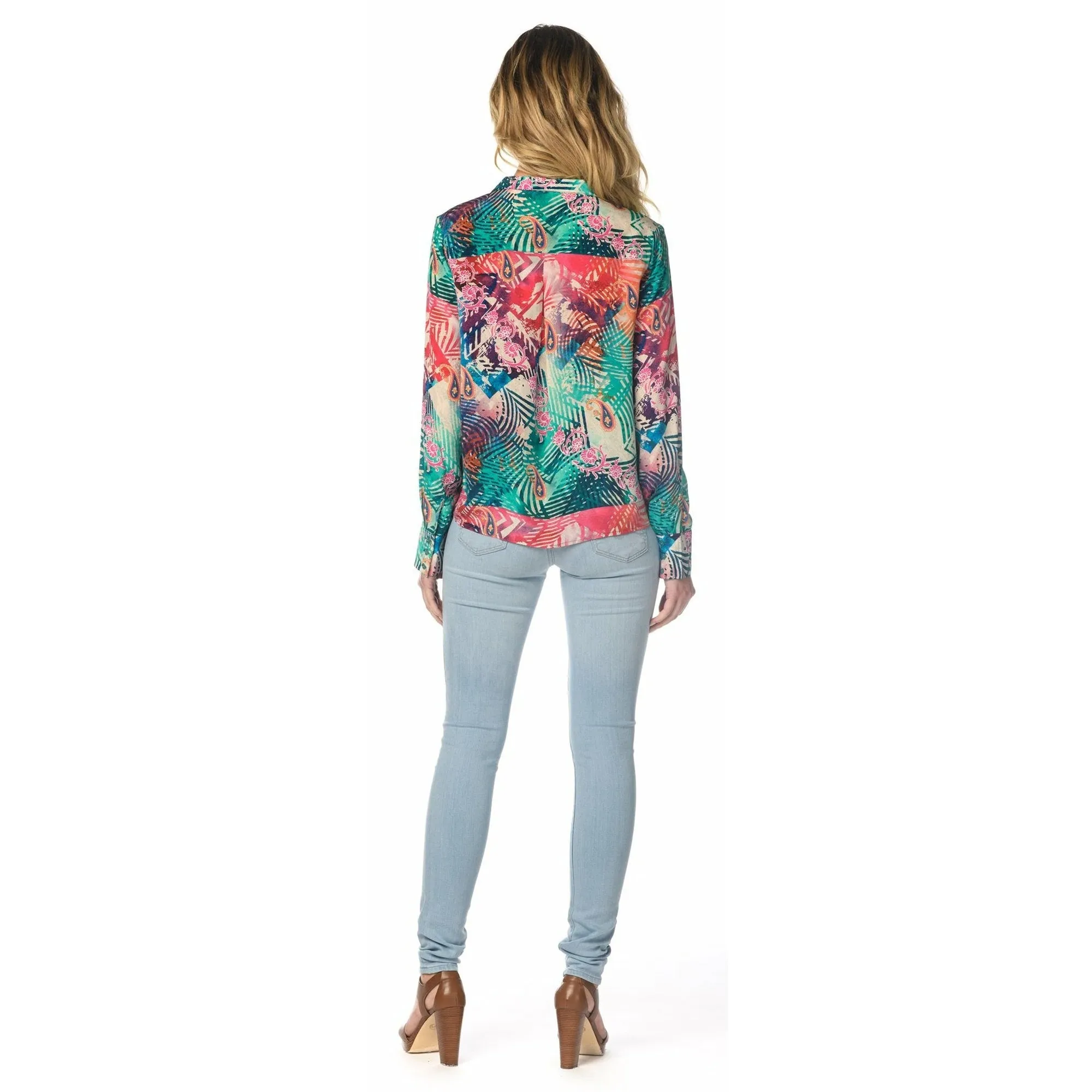 Silk Lotti Fuchsia Top