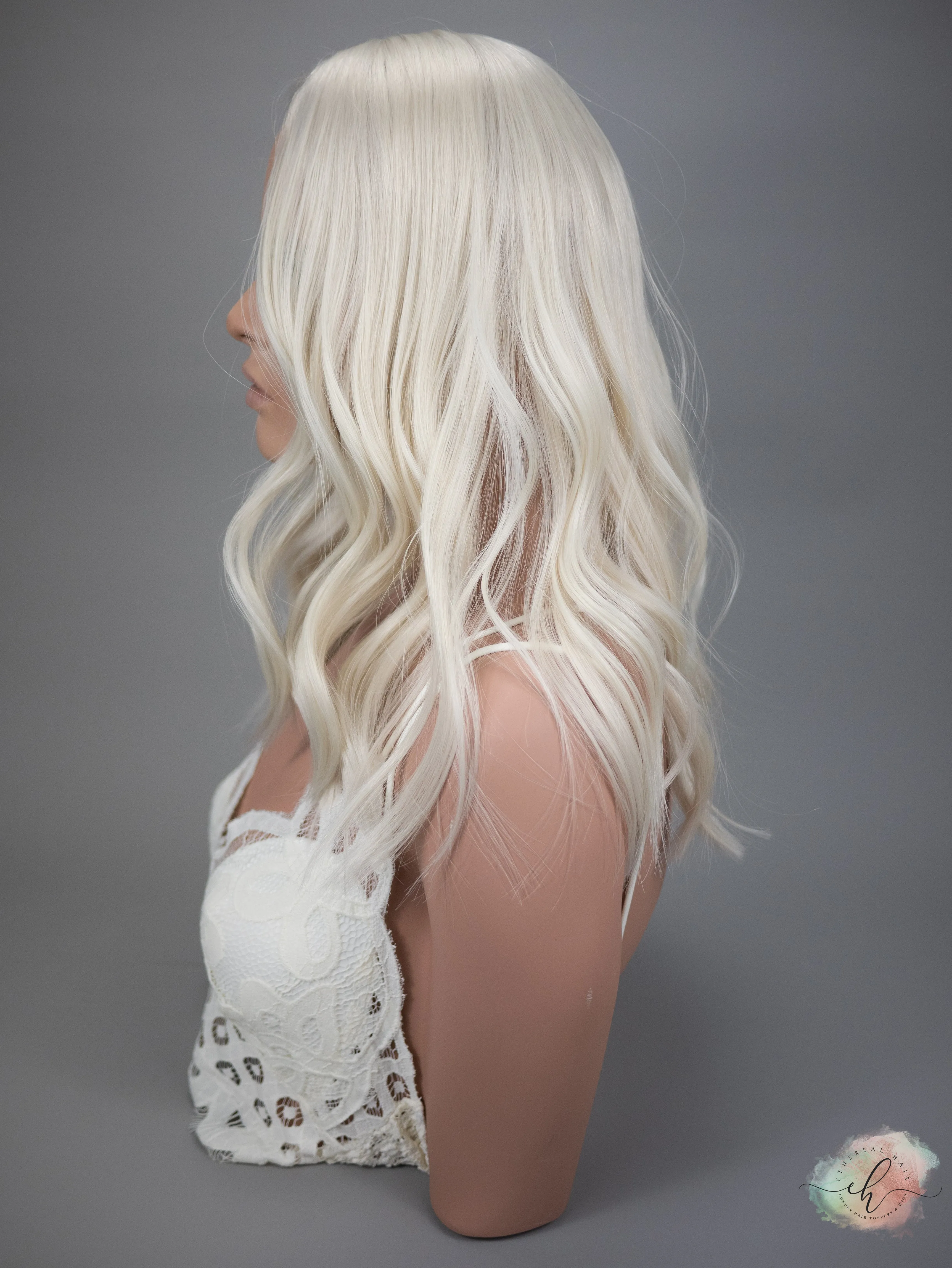 “SNOW" Premium Topper: Silk Top, 8x8, 18"