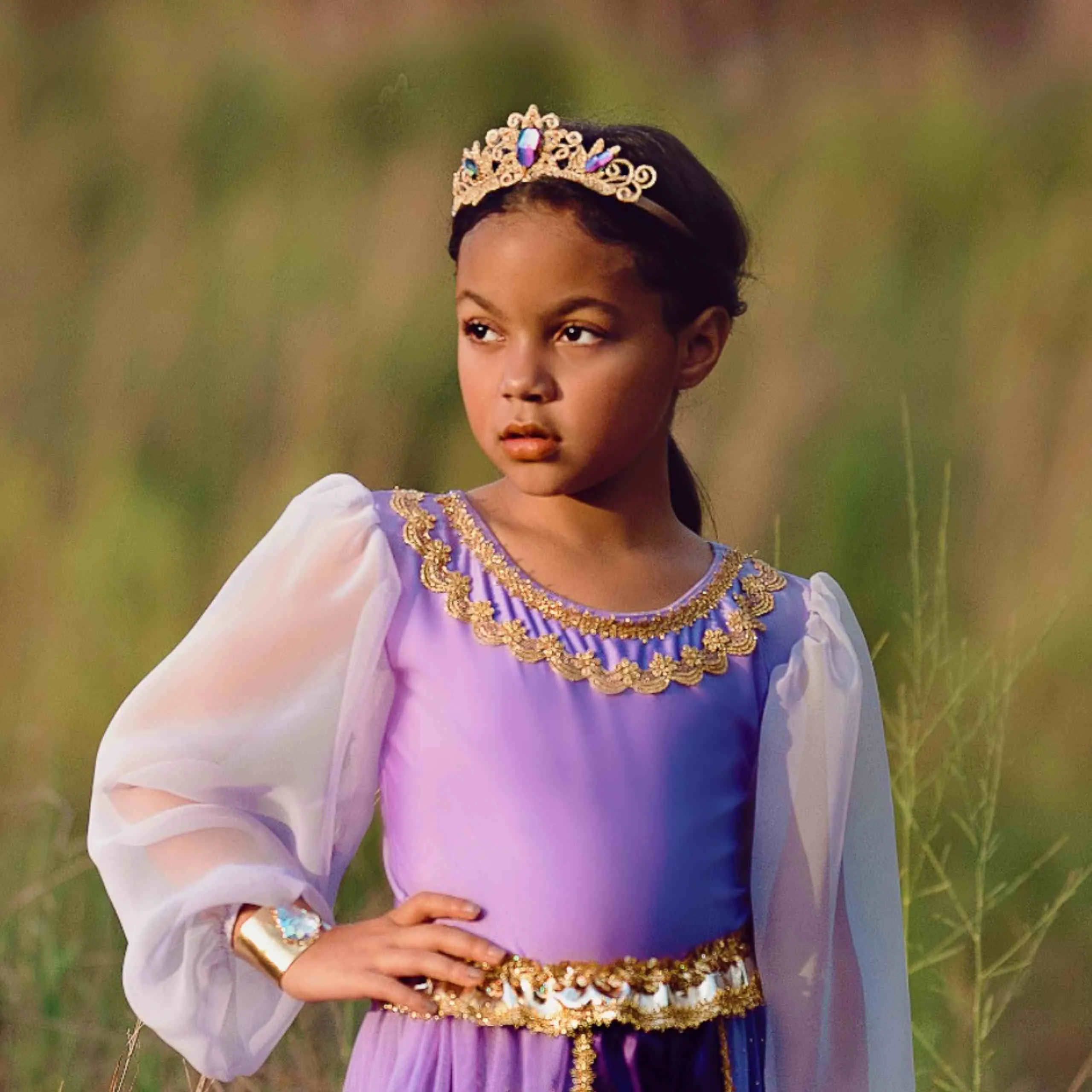 Sofi Princess Crown - Purple -Wholesale