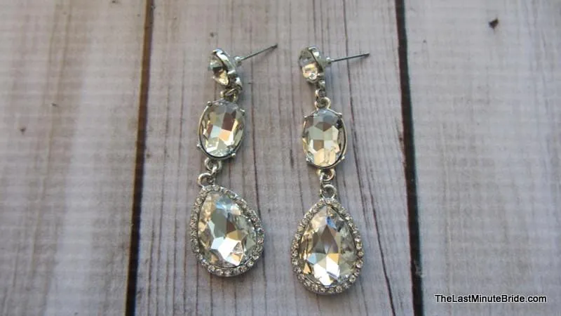 Sparkle Tear Drop Earrings (more colors)