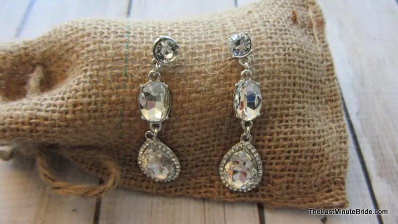 Sparkle Tear Drop Earrings (more colors)