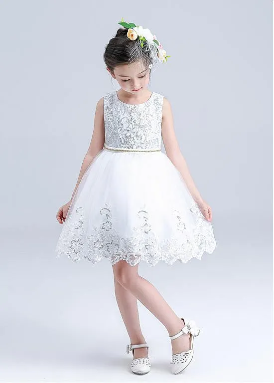 Sparkling Sequin Flower Girl Dresses