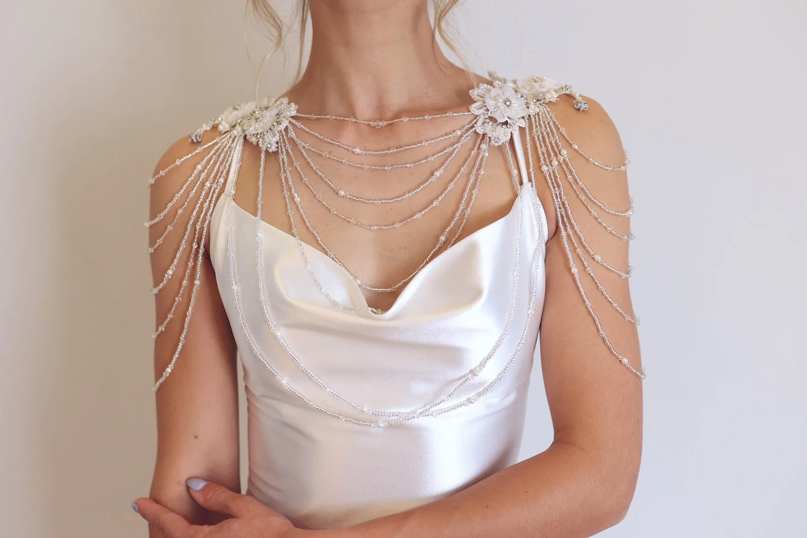 Stardust Serenade Bridal Sleeves