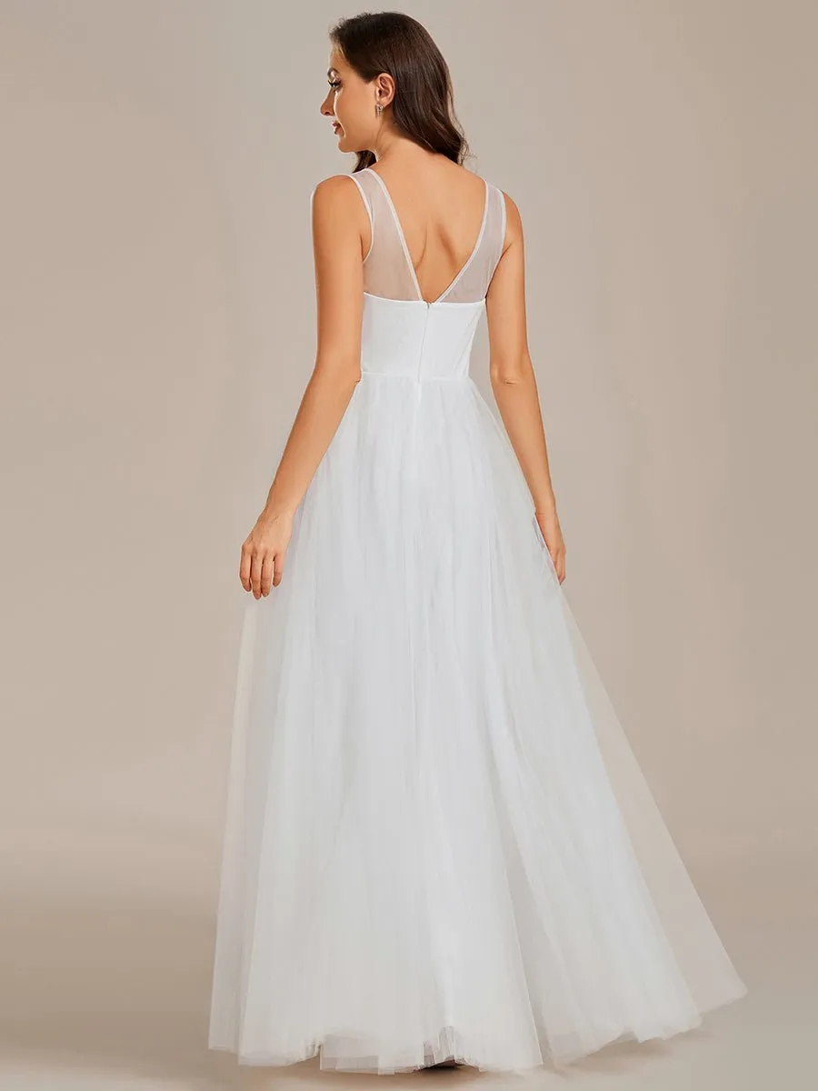Stella beaded ivory tulle Wedding gown s18-20 Express NZ wide