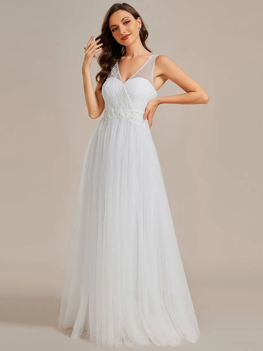 Stella beaded ivory tulle Wedding gown s18-20 Express NZ wide