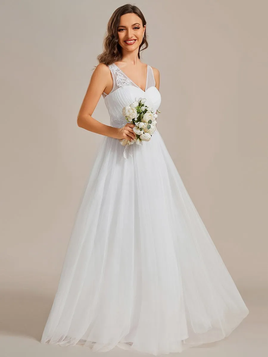 Stella beaded ivory tulle Wedding gown s18-20 Express NZ wide