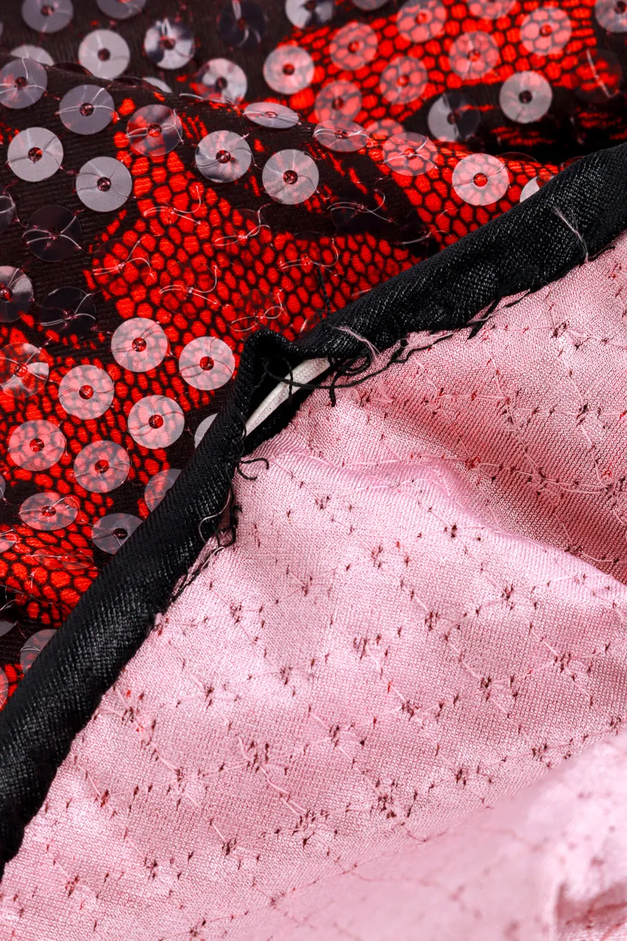 Strapless Floral Sequin Gown & Feather Jacket Set