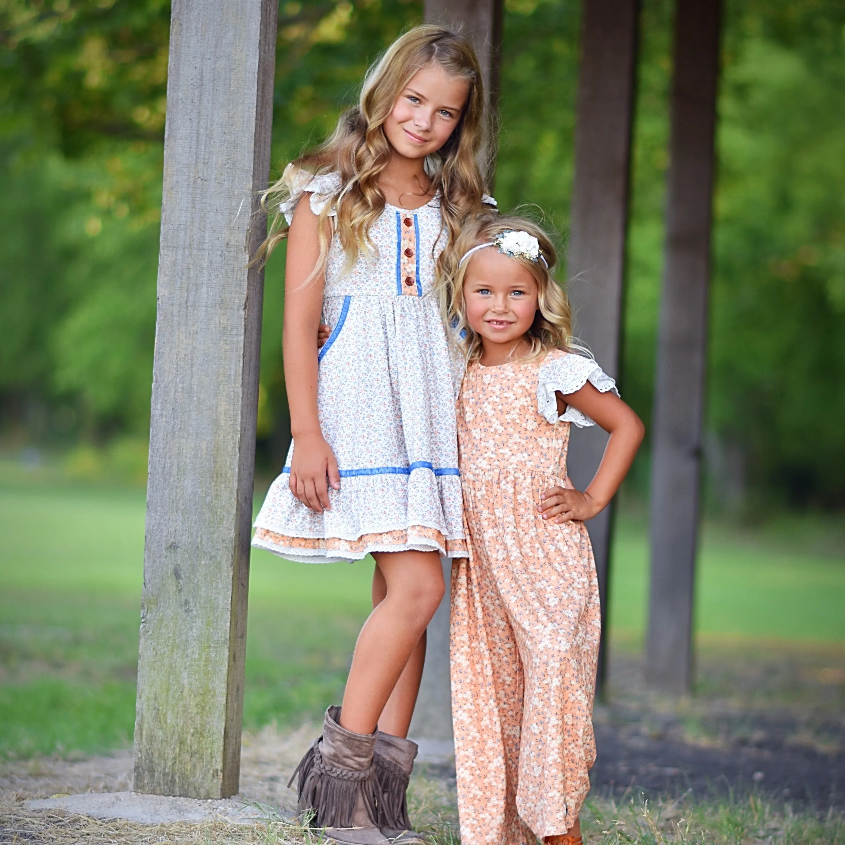 Sunrise Twirl  Shorties set size 6