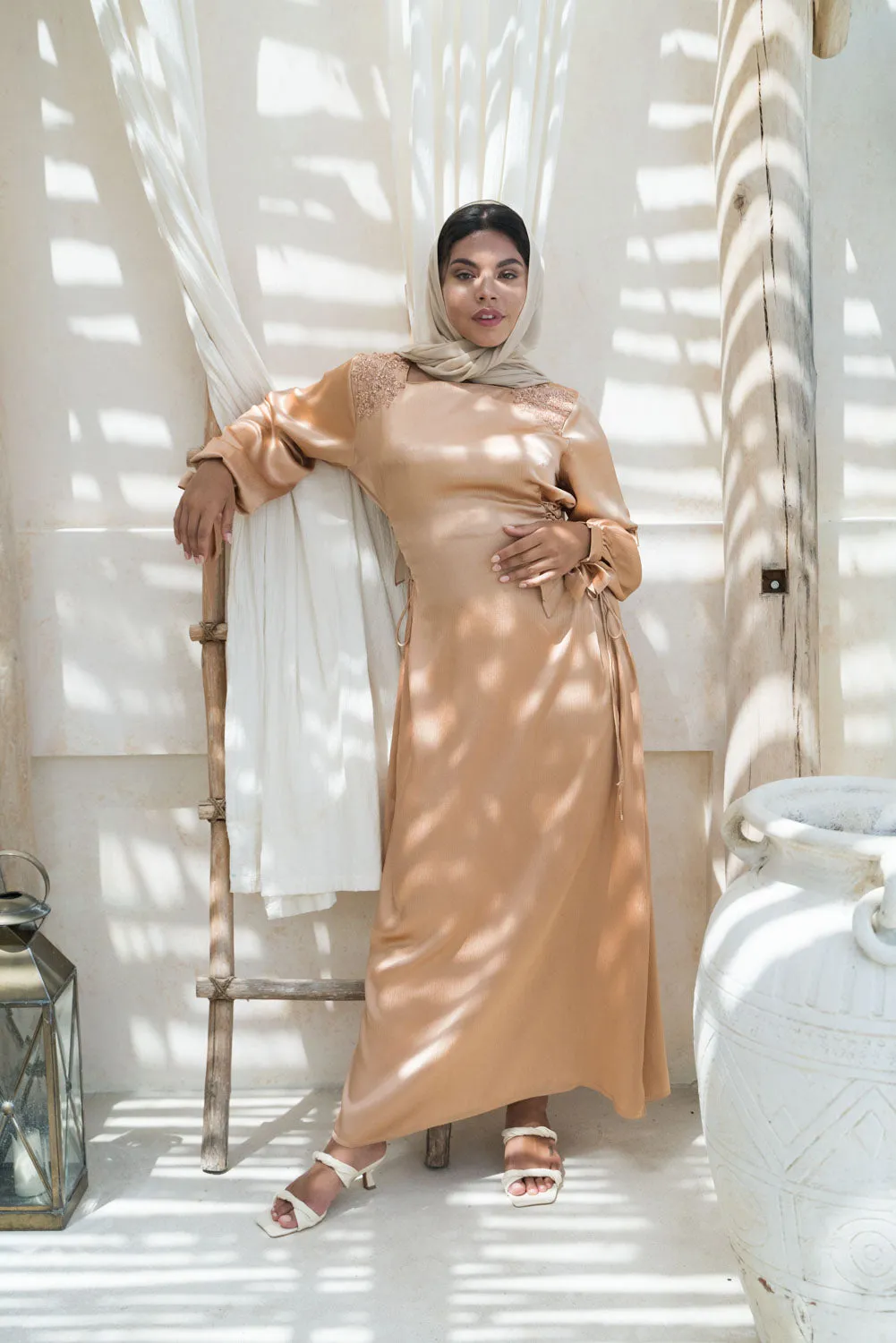 Sunset Glow Abaya