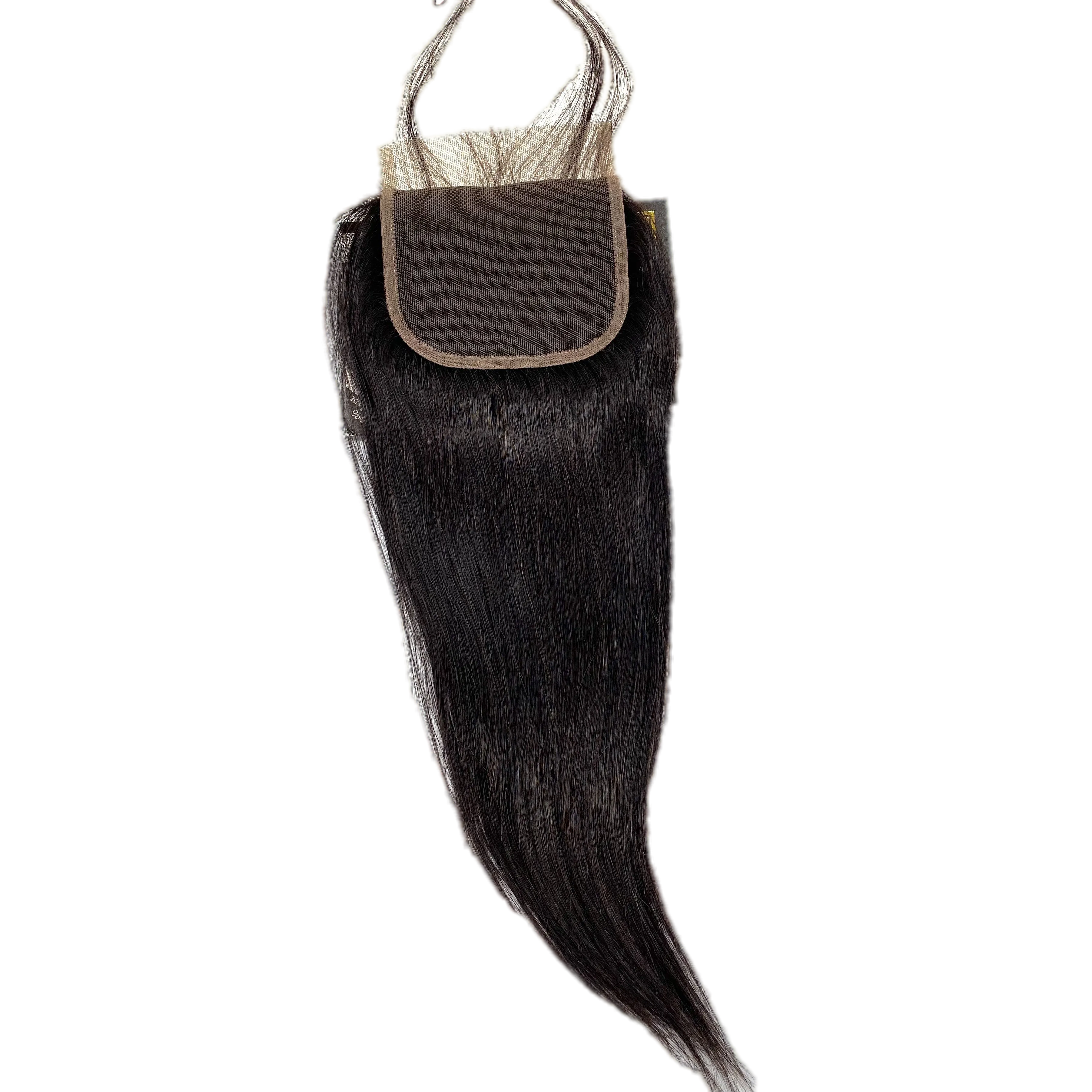 Super Line  silk 4x4 closure unprocessed hair