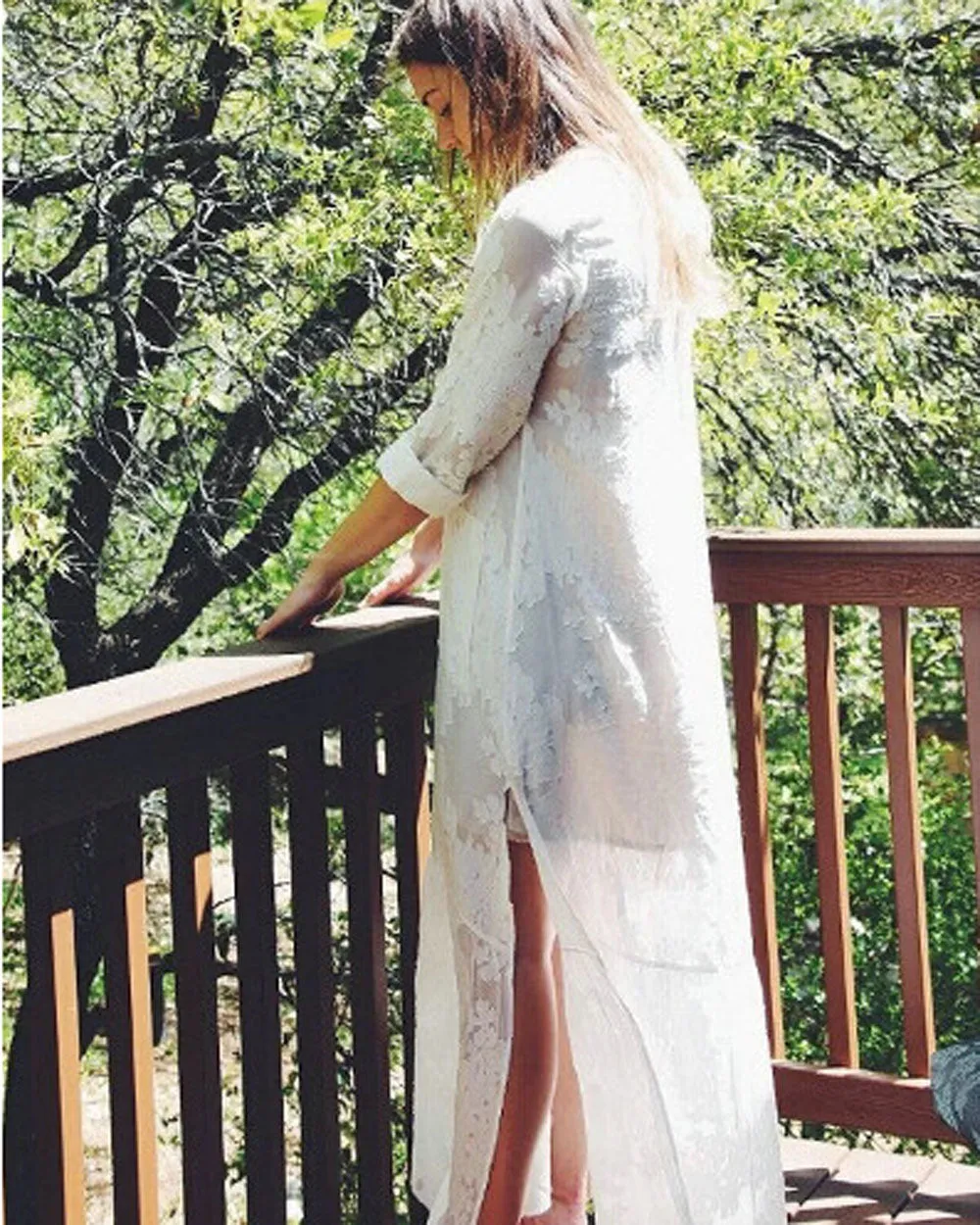 Sweet Pea Lace Maxi