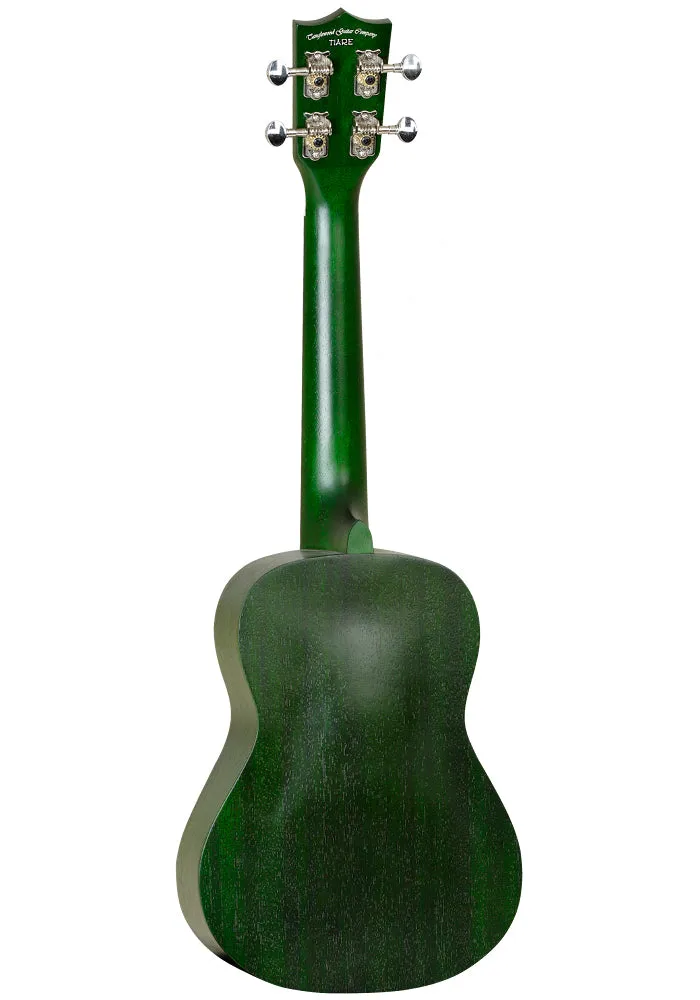Tanglewood Concert Ukulele All Mahogany Forest Green Satin