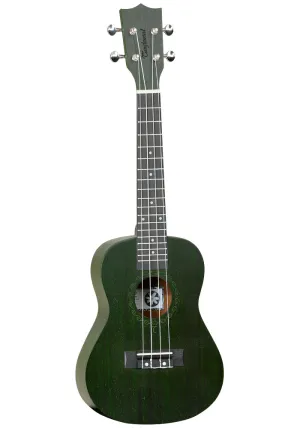 Tanglewood Concert Ukulele All Mahogany Forest Green Satin