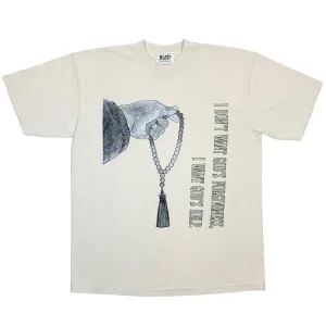Tasbih Garment Dye Tee - Cream