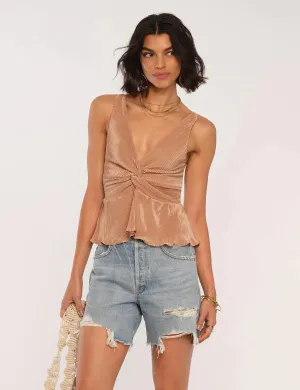 The Genevieve Top by Heartloom - Dune