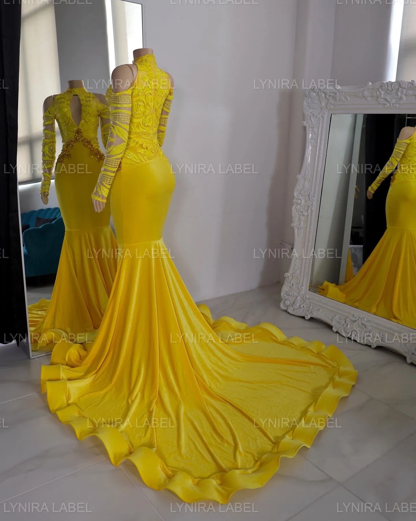 The Kathleen Velvet Gown