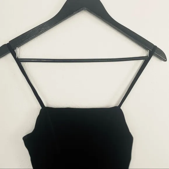 The little Black Velvet Dress by Forever 21  Sz M.