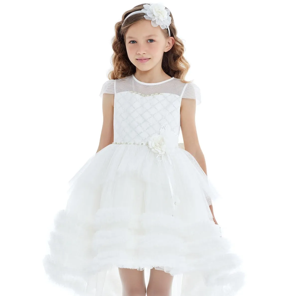 The modern princess dress for girls