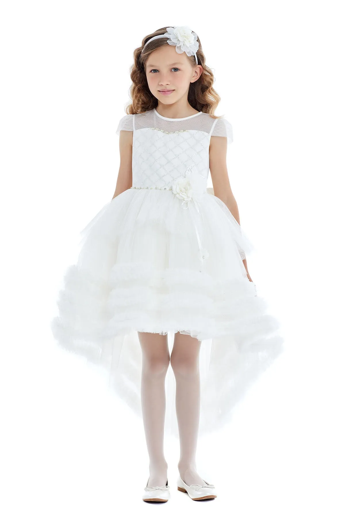 The modern princess dress for girls