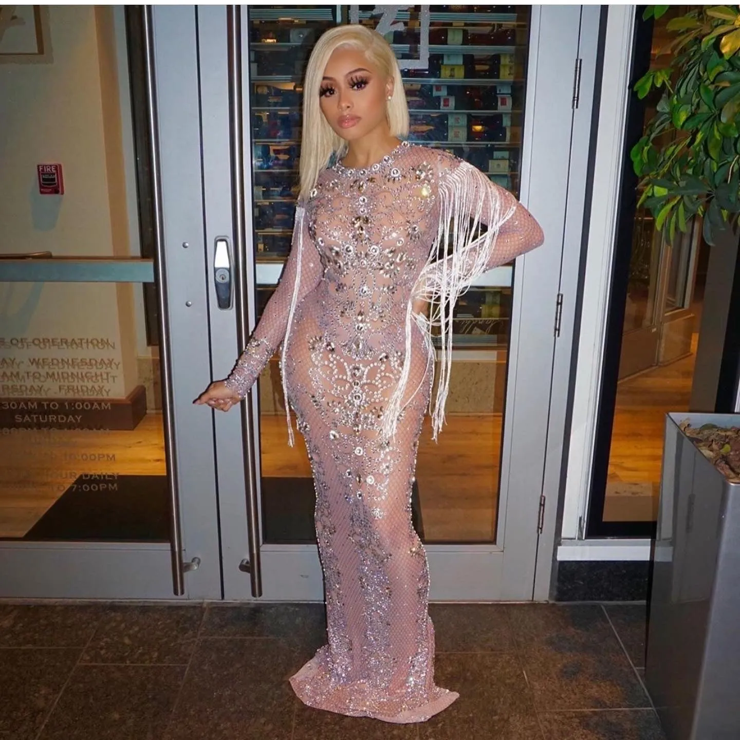 The QUEEN Rhinestone Gown