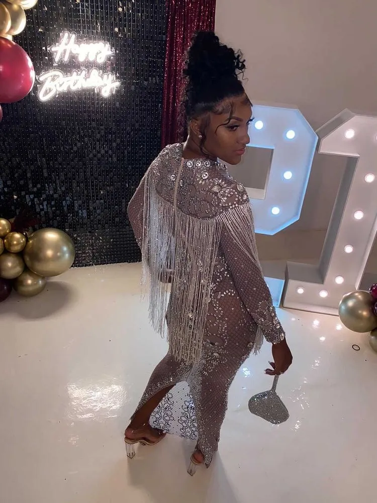 The QUEEN Rhinestone Gown