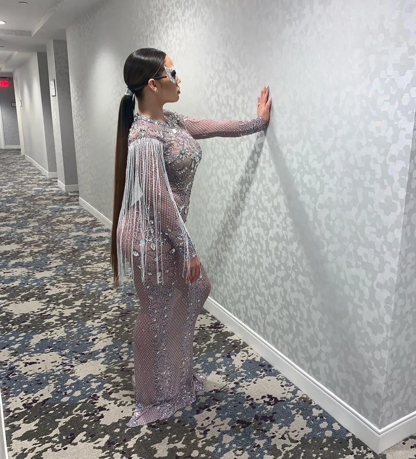 The QUEEN Rhinestone Gown