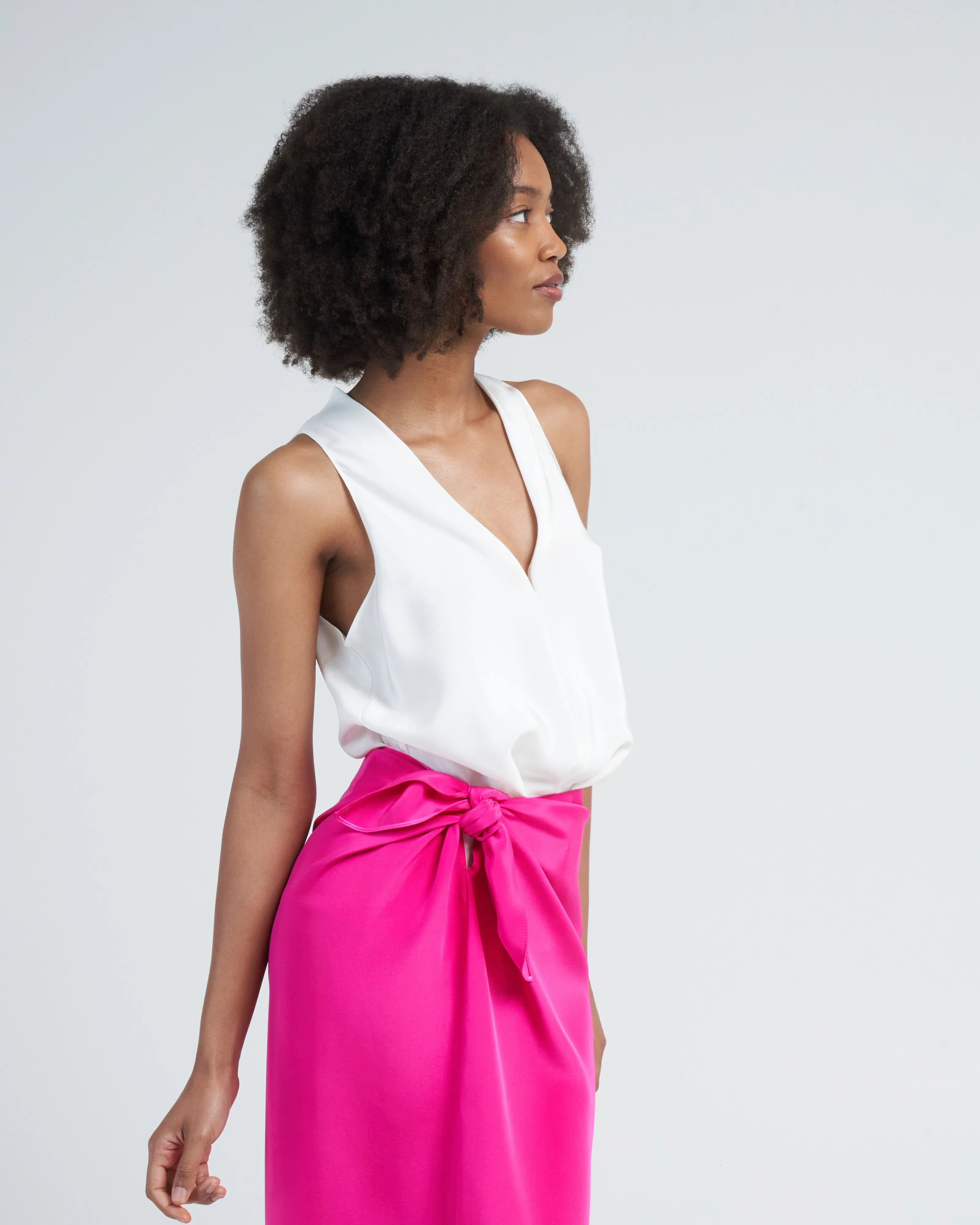 tux tank - white