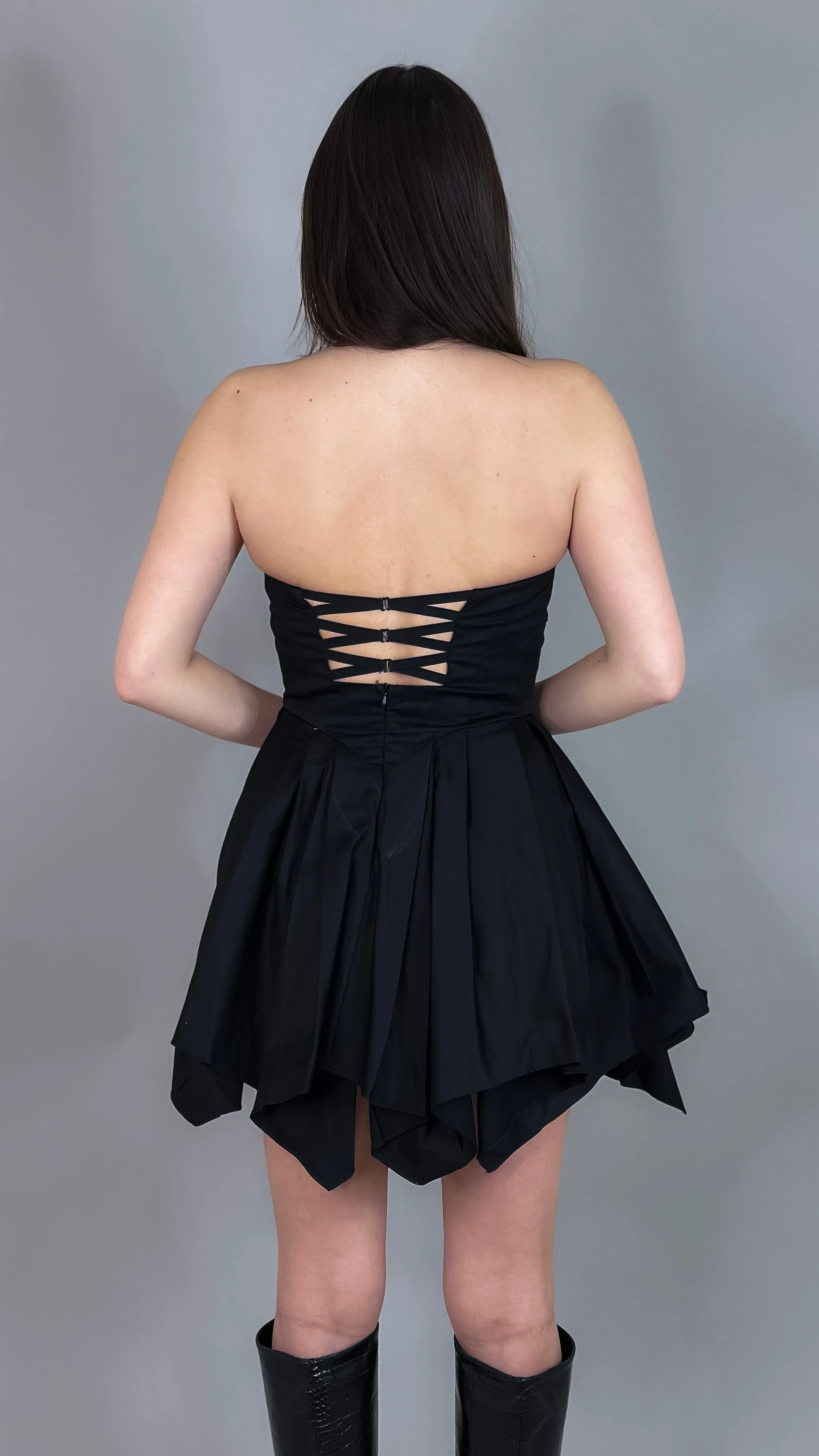 Unforgettable Black Strapless Dress