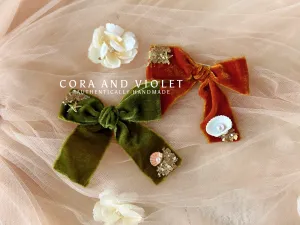 Velvet Mermaid Bows
