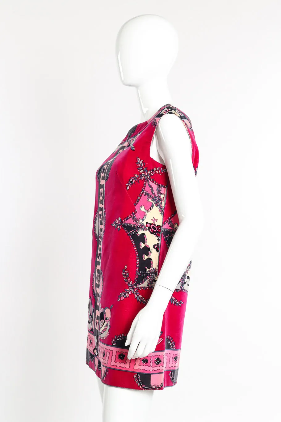 Velvet Mod Mini Dress