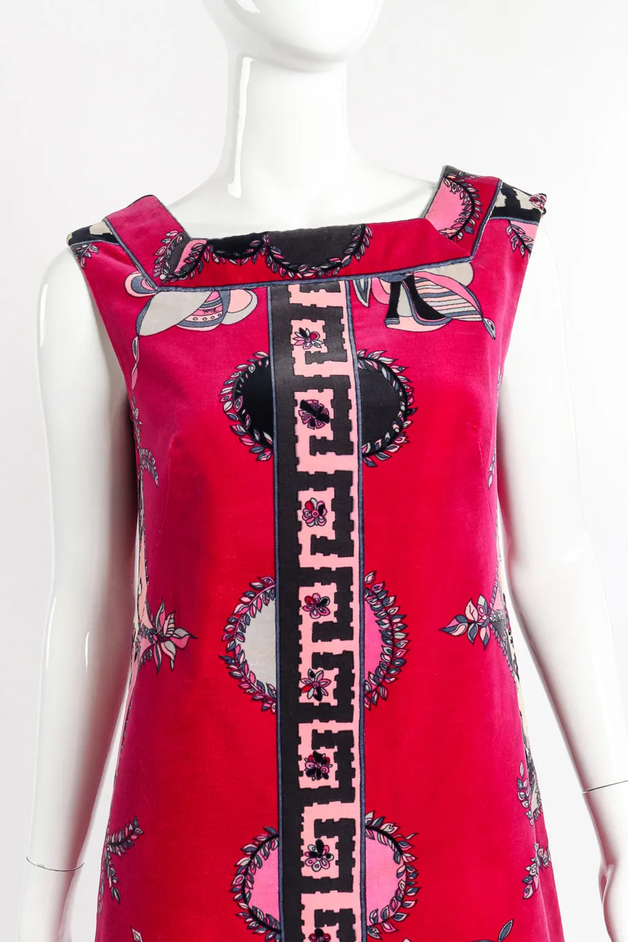 Velvet Mod Mini Dress